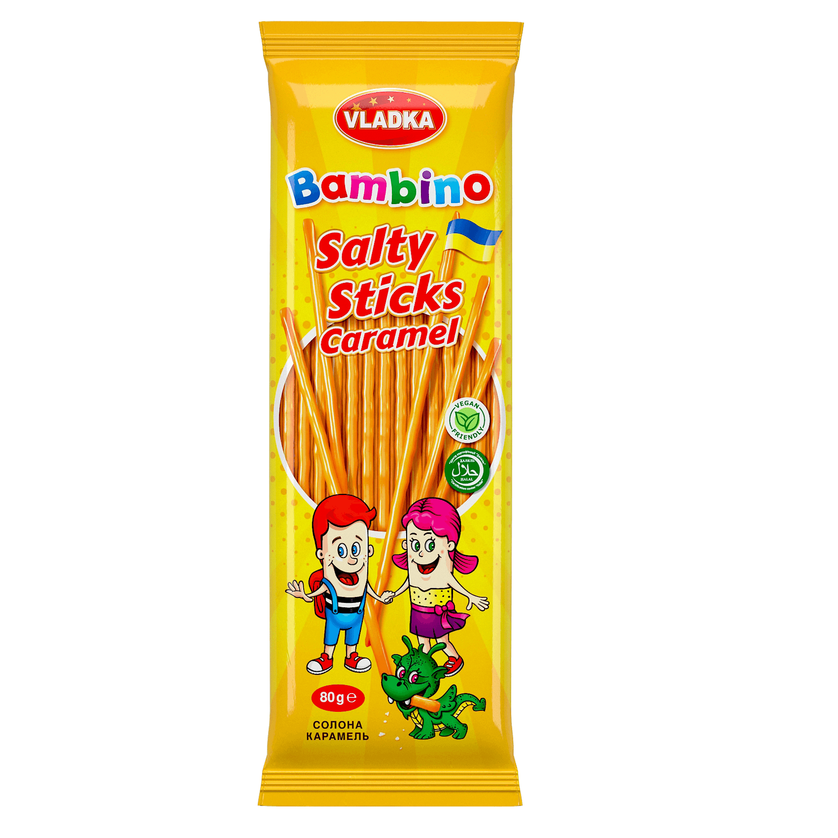 Соломка солона карамель Sticks Salt Caramel Long TM 
